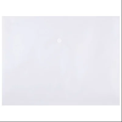 Fascikla koverta s dugmetom A4 pp Donau 8544001PL-00 providna