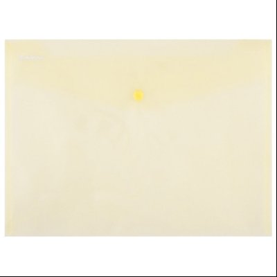 Fascikla koverta s dugmetom A4 pp Donau 8544001PL-11 providno žuta