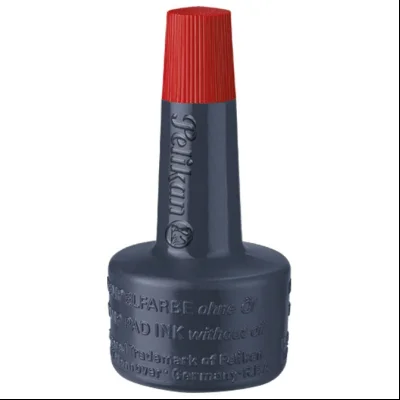 Boja za pečat 28ml Pelikan 351221 crvena