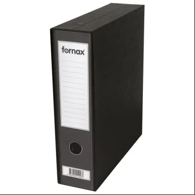 Registrator A4 široki u crnoj kutiji Prestige Fornax 13463 crni