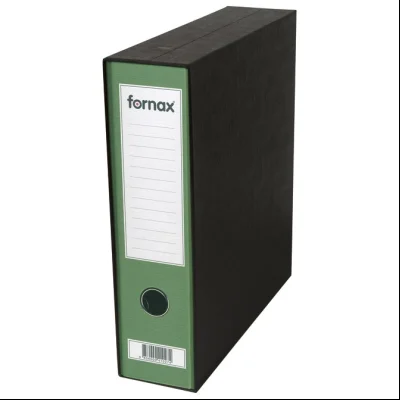 Registrator A4 široki u crnoj kutiji Prestige Fornax 13461 zeleni