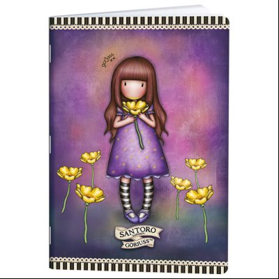 Sveska meki povez A5 linije 40+4L 80g Gorjuss