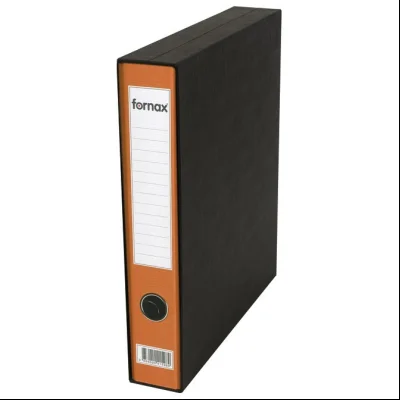 Registrator A4 uski u crnoj kutiji Prestige Fornax 14605 narandžasti