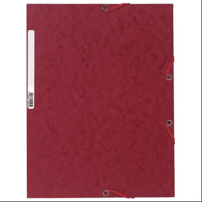 Fascikla klapna s gumicom chartreuse A4 FSC Exacompta 55525E bordo