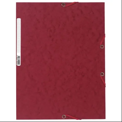 Fascikla klapna s gumicom chartreuse A4 FSC Exacompta 55525E bordo