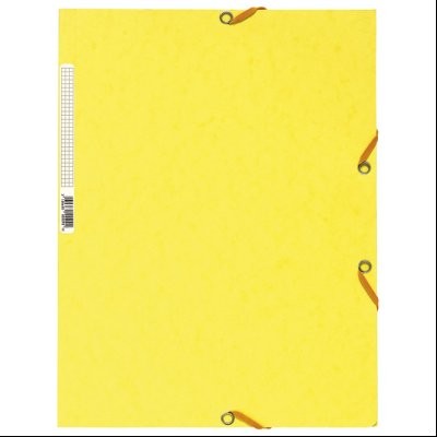 Fascikla klapna s gumicom chartreuse A4 FSC Exacompta 55529E limun žuta