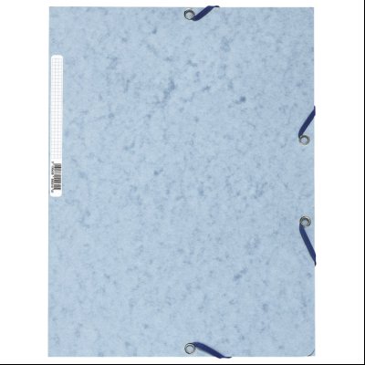 Fascikla klapna s gumicom chartreuse A4 FSC Exacompta 55531E siva