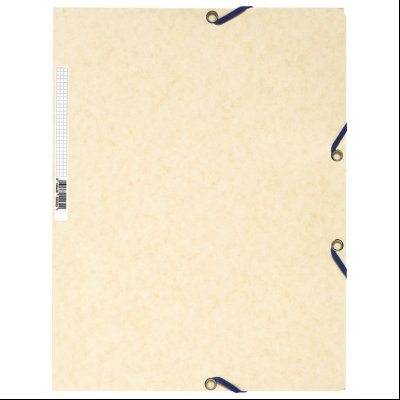 Fascikla klapna s gumicom chartreuse A4 FSC Exacompta 55532E drap