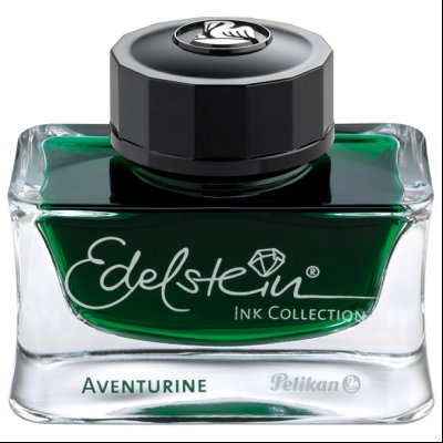 Tinta za nalivpero bočica 50ml Edelstein Pelikan 339366 tamno zelena (aventurine)