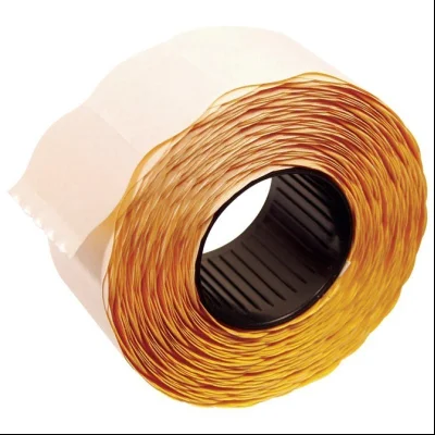 Etikete u rolni 26x16mm oble dvoredne pk36 Printex narandžaste
