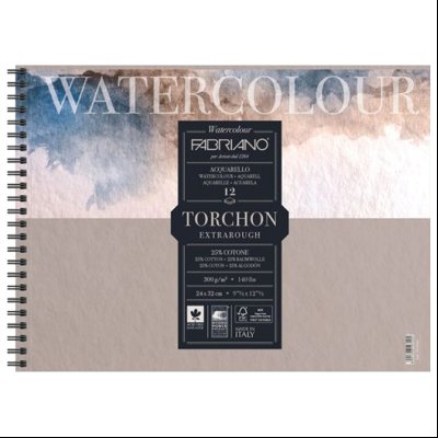 Blok Watercolour Studio Torchon spirala 24x32cm 12L 300g Fabriano 19100281