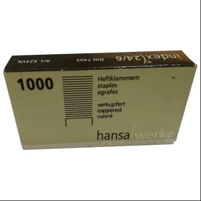 Klamerice br.24/6 pk1000 mesing Index 624VK