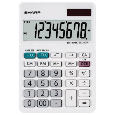 Kalkulator komercijalni  8mesta Sharp EL-310W beli blister