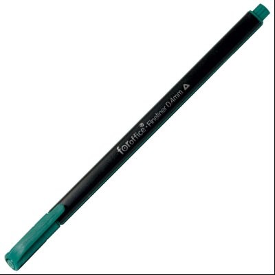 Flomaster fineliner 0,4mm trouglasti FORoffice 18099 zeleni