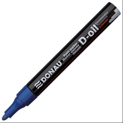 Marker uljani 2,8mm okrugli vrh D-Oil Donau 7369001PL-10 plavi