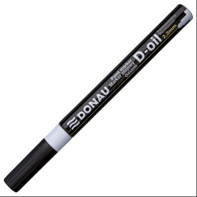 Marker uljani 2,2mm okrugli vrh D-Oil Donau 7368001PL-09 beli
