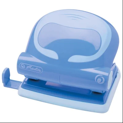 Bušač 2 rupe do  20 listova Herlitz 50025404 pastelno plavi!!