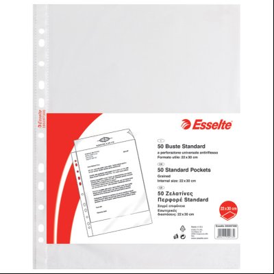 Fascikla uložna A4 40my pp mat Copy Safe pk50 Esselte 395097300