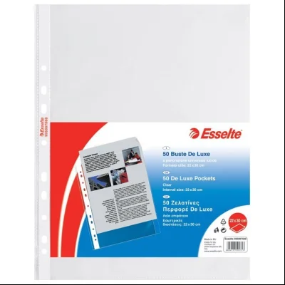 Fascikla uložna A4 90my pp sjajni Copy Safe pk50 Esselte 395097500