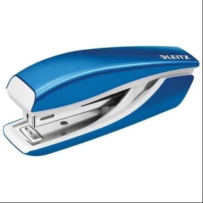 Heft mašina za spajanje do  10 listova stona mini (10) Wow Leitz 55281236 metalik plava