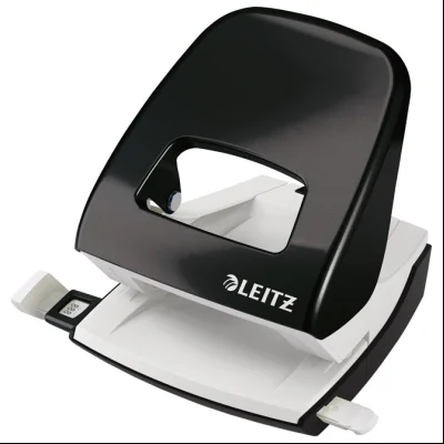 Bušač 2 rupe do 30 listova NeXXt Leitz 50082295 metalik crni blister