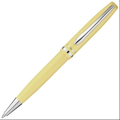 Olovka hemijska Jazz Pastell+poklon kutija G24 uložak plavi Pelikan 812672 pastelno žuta