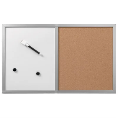 Tabla magnetna /pluta drveni sivi okvir 60x40cm Herlitz 10685394