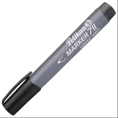 Marker permanentni okrugli vrh 711 Pelikan 817899 crni