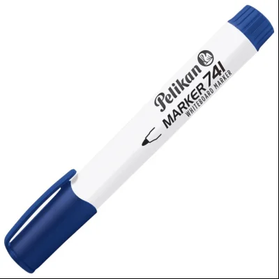Marker za belu tablu okrugli vrh 741 Pelikan 817981 plavi