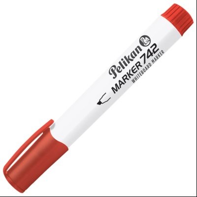 Marker za belu tablu kosi vrh 742 Pelikan 818032 crveni!!