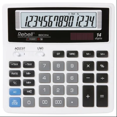 Kalkulator komercijalni 14mesta Rebell RE-BDC314 BX beli