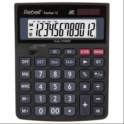 Kalkulator komercijalni 12mesta Rebell RE-PANTHER 12 BX crni