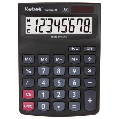 Kalkulator komercijalni 8mesta Rebell RE-PANTHER 8 BX crni
