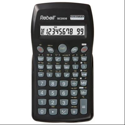Kalkulator tehnički 10mesta 136 funkcija Rebell RE-SC2030 BX crni