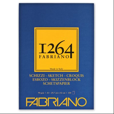 Blok Sketches A3 100L 90g (natural grain) 1264 Fabriano 19100633