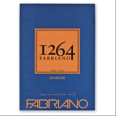 Blok Marker A4 100L 70g (smooth-barriered) 1264 Fabriano 19100640