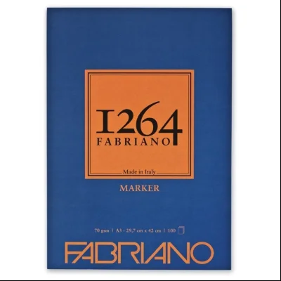 Blok Marker A3 100L 70g (smooth-barriered) 1264 Fabriano 19100641