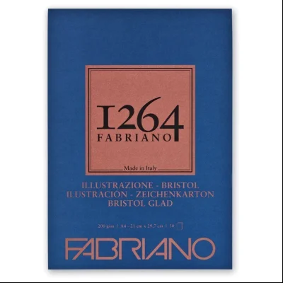 Blok Illustration A4 50L 200g (smooth) 1264 Fabriano 19100654