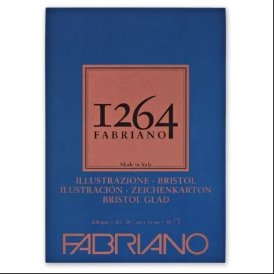 Blok Illustration A3 50L 200g (smooth) 1264 Fabriano 19100655