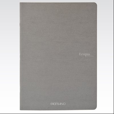 Sveska meki povez A4 karo 40L 90g EcoQua Fabriano 19210201 siva (antracite)