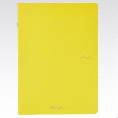 Sveska meki povez A4 karo 40L 90g EcoQua Fabriano 19210207 limun žuta (limone)