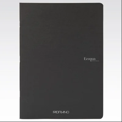 Sveska meki povez A4 karo 40L 90g EcoQua Fabriano 19210208 crna (nero)