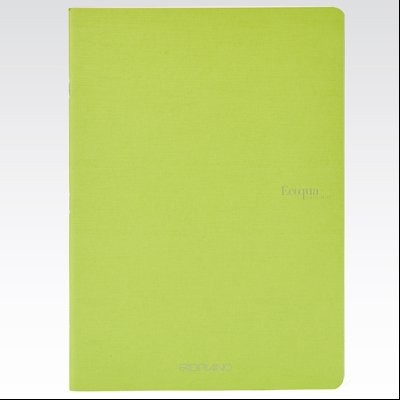 Sveska meki povez A4 linije 40L 90g EcoQua Fabriano 19210306 limeta zelena (lime)