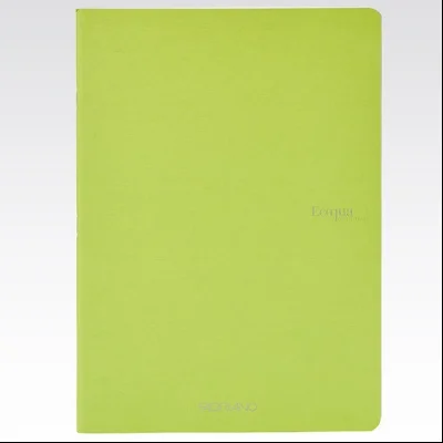 Sveska meki povez A4 linije 40L 90g EcoQua Fabriano 19210306 limeta zelena (lime)