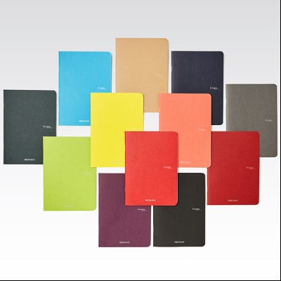 Sveska meki povez A4 karo 40L 90g EcoQua Fabriano 19000025 sortirano 12boja