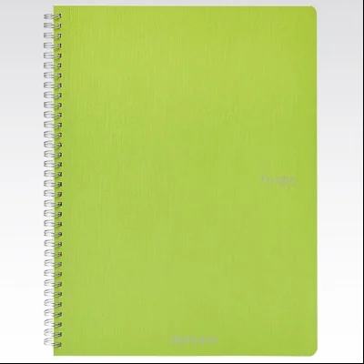 Sveska spirala A4 karo 70L 90g EcoQua Fabriano 19290107 limeta zelena (lime)