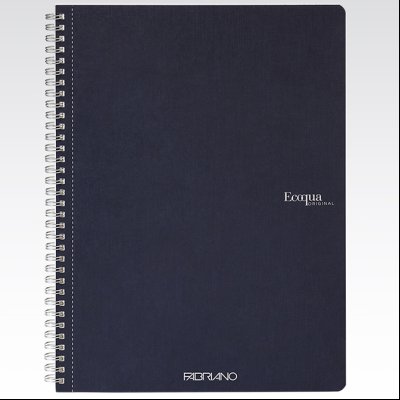 Sveska spirala A4 linija 70L 90g EcoQua Fabriano 19290204 tamno plava (dark blue)
