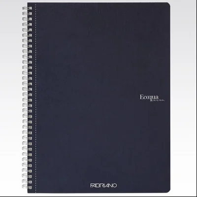 Sveska spirala A4 linija 70L 90g EcoQua Fabriano 19290204 tamno plava (dark blue)