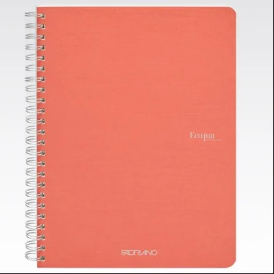 Sveska spirala A5 linije 70L 90g EcoQua Fabriano 19148205 roze (flamingo)