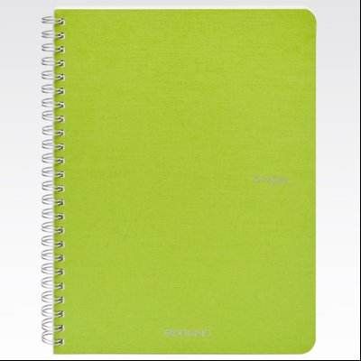 Sveska spirala A5 linije 70L 90g EcoQua Fabriano 19148207 limeta zelena (lime)